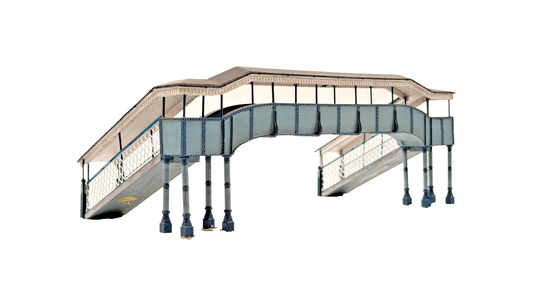 BACHMANN SCENECRAFT 00 GAUGE - 44-0061 - TWIN TRACK FOOTBRIDGE UNBOXED #1