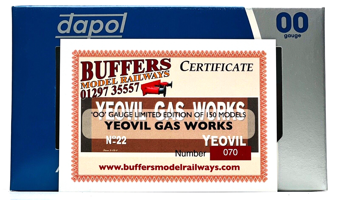 DAPOL 00 GAUGE - YEOVIL GAS WORKS PLANK WAGON NO.22 (BUFFERS LTD ED)