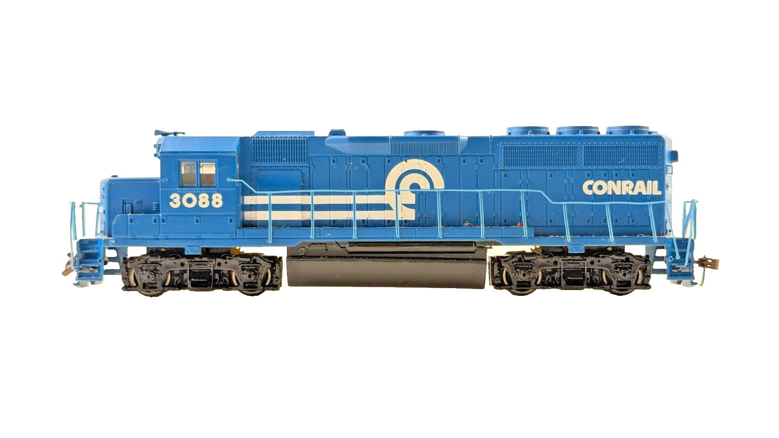 NQP BACHMANN HO/OO GAUGE - CONRAIL BLUE 3088 DIESEL LOCOMOTIVE UNBOXED