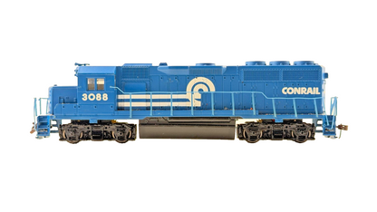 NQP BACHMANN HO/OO GAUGE - CONRAIL BLUE 3088 DIESEL LOCOMOTIVE UNBOXED