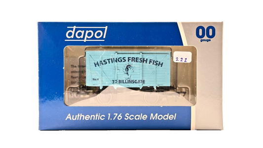 DAPOL 00 GAUGE - HASTINGS FRESH FISH TO BILLINGSGATE VAN NO.4 (LIMITED EDITION)