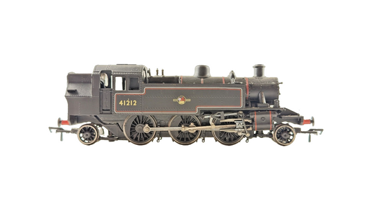 BACHMANN OO GAUGE - 31-455 - IVATT TANK 41212 BR LINED BLACK LATE CREST BOXED