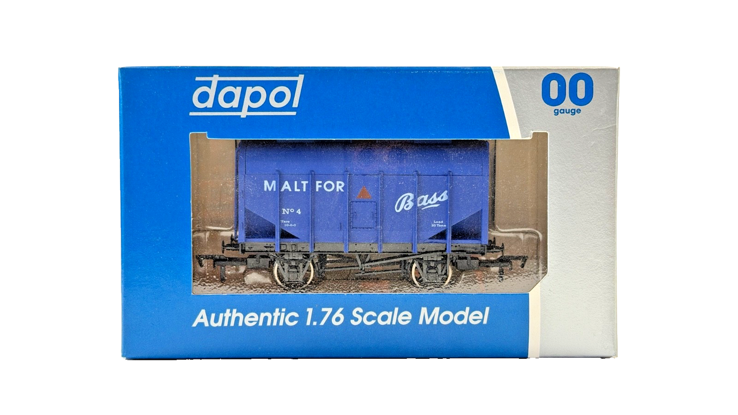 DAPOL 00 GAUGE - MALT FOR BASS BLUE BULK GRAIN HOPPER NO.4 (LIMITED EDITION)
