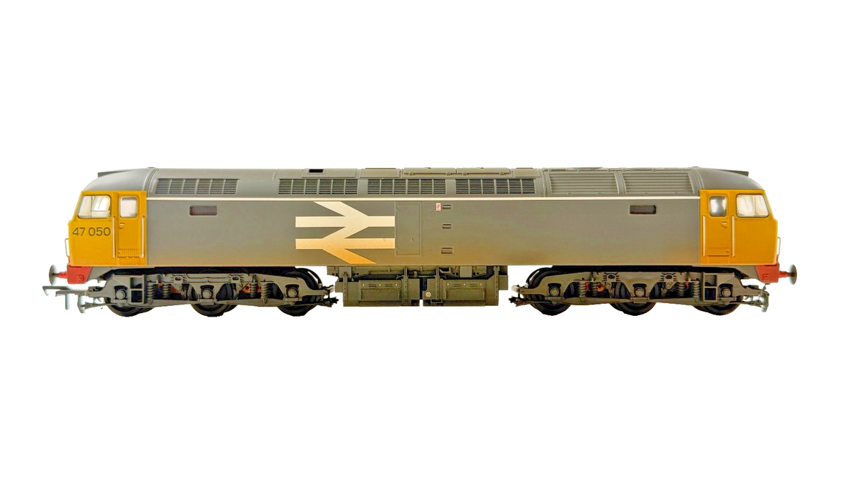BACHMANN 00 GAUGE - 31-664 - CLASS 47/0 DIESEL 47050 BR RAILFREIGHT GREY (W)