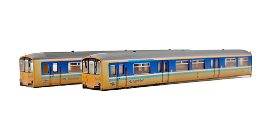 BACHMANN 00 GAUGE - CLASS 150 DMU SPRINTER BODY SHELLS ONLY X 2 UNBOXED