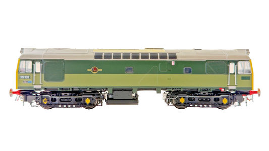 HELJAN OO GAUGE - 2542 - CLASS 25 DIESEL 25102 BR TWO TONE GREEN FYE TMC EXCL.