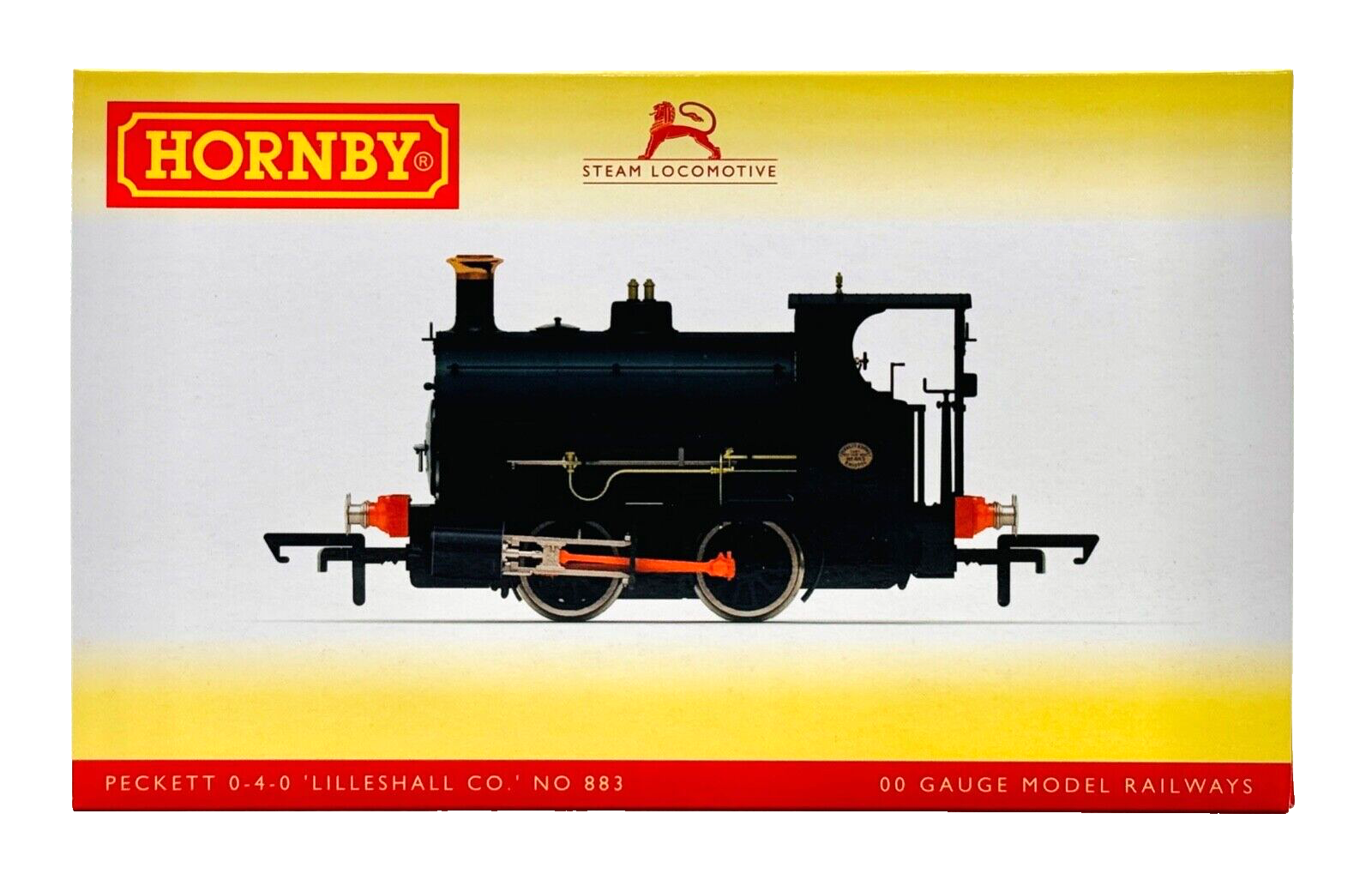 HORNBY 00 GAUGE - R3550 - PECKETT W4 0-4-0 LOCOMOTIVE 'LILLESHALL CO' 883 BOXED