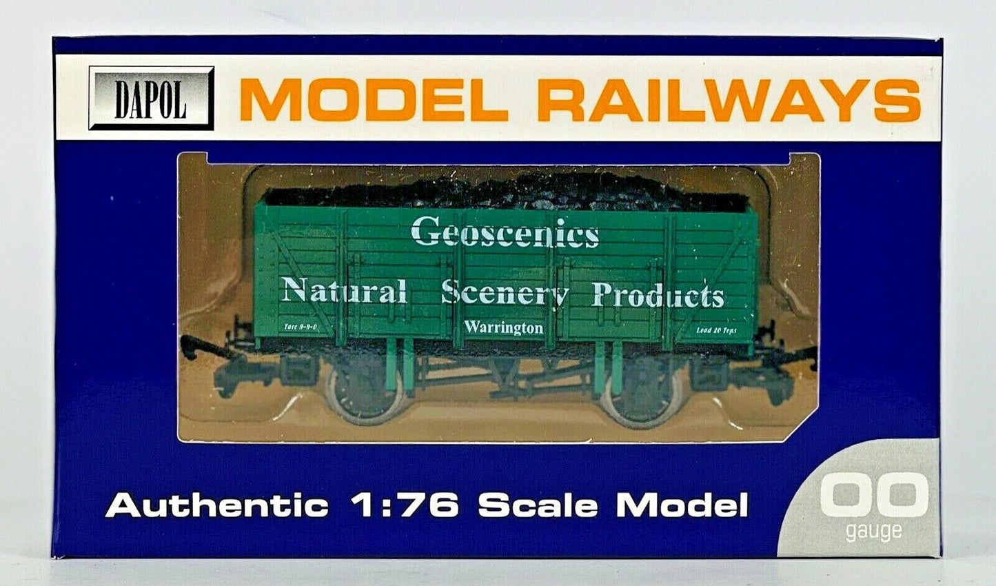 DAPOL 00 GAUGE - S1153 - GEO-SCENICS SCENERY 9 PLANK WAGON (LIMITED EDITION)