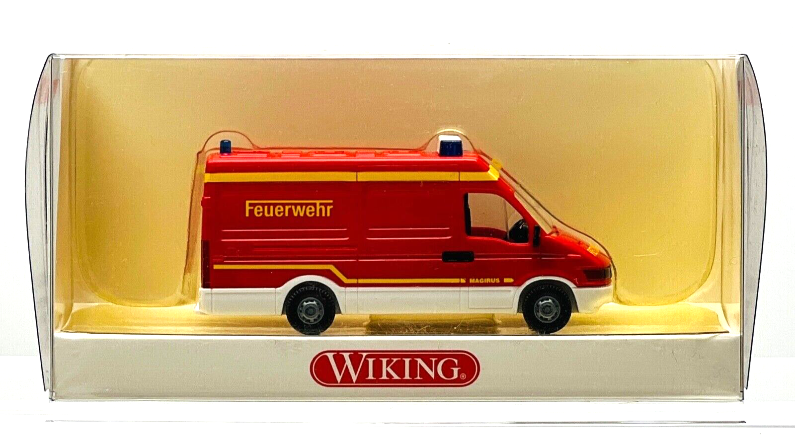 WIKING 1:87 HO GAUGE - 6080429 FEUERWEHR FIRE IVECO DAILY VAN - BOXED