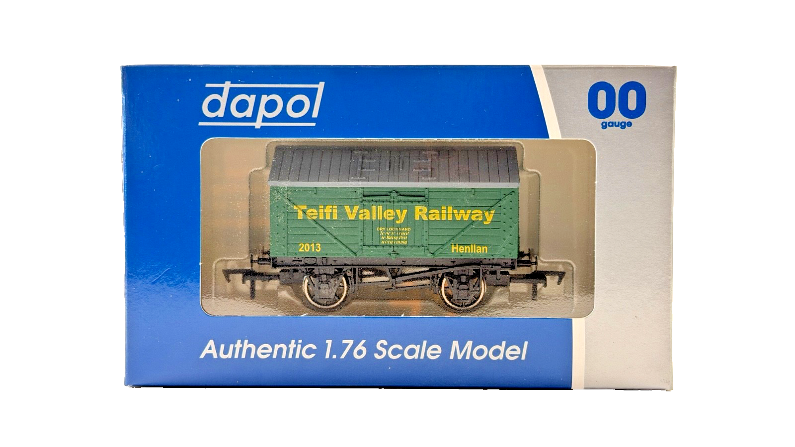DAPOL 00 GAUGE - TEIFI VALLEY RAILWAY DRY LOCO SAND HENLLAN (LIMITED EDITION)