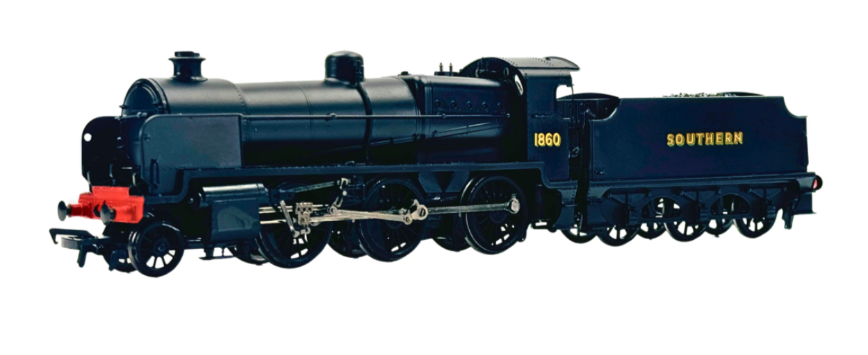 BACHMANN 00 GAUGE - 32-150V - N CLASS 1860 SOUTHERN BLACK MODELZONE EXCLUSIVE