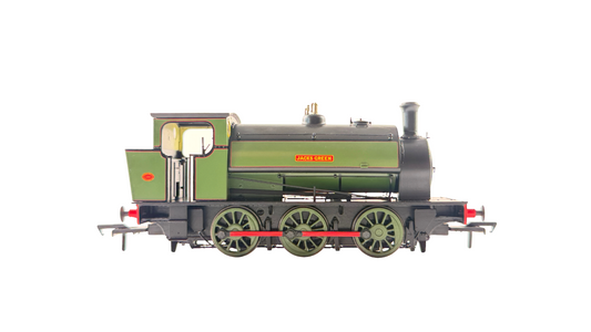 RAPIDO OO GAUGE - 903005 - HUNSLET 16IN 0-6-0ST NASSINGTON JACKS GREEN BOXED