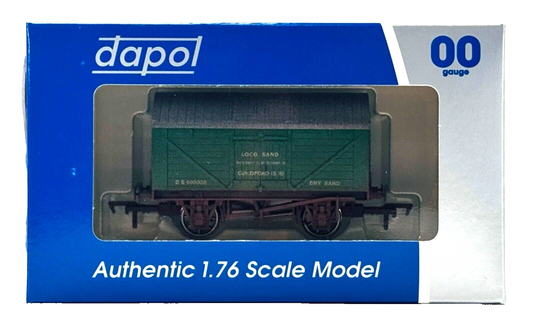 DAPOL 00 GAUGE - GUILDFORD DEPOT 'LOCO SAND' WAGON (W) (LIMITED EDITION)