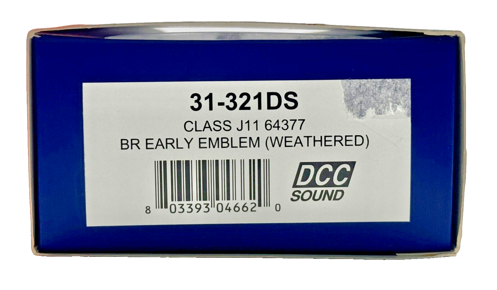 BACHMANN 00 GAUGE - 31-321DS - CLASS J11 64377 BR BLACK (WEATHERED) DCC SOUND