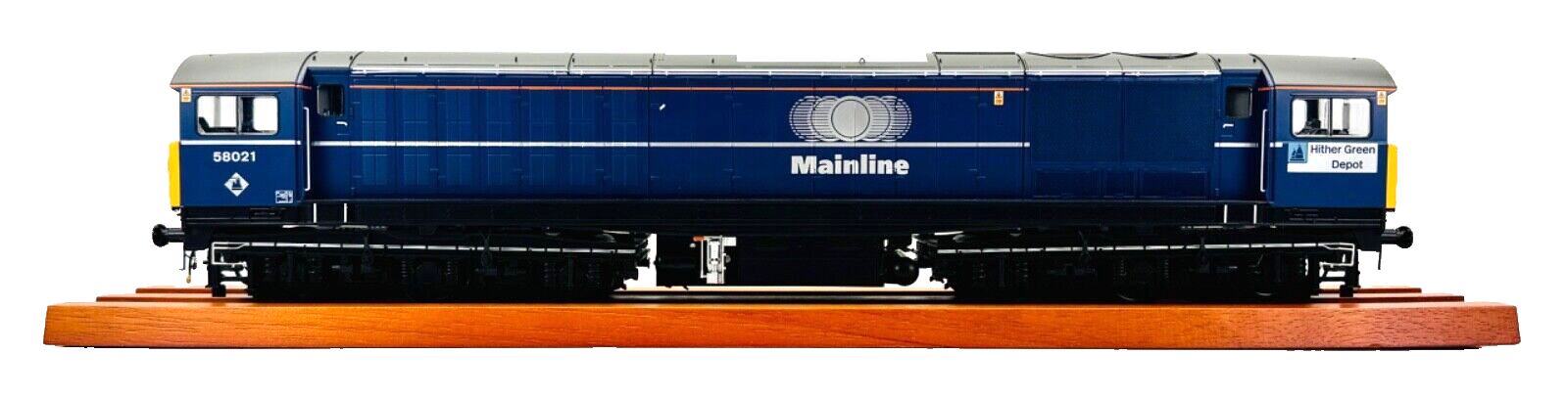 HELJAN O GAUGE - GM7240601 - CLASS 58 DIESEL 58021 MAINLINE BLUE HITHER GREEN