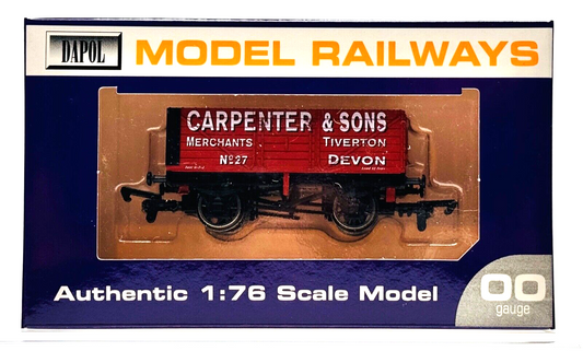 DAPOL 00 GAUGE - CARPENTER & SONS MERCHANTS TIVERTON DEVON 27 (LIMITED EDITION)