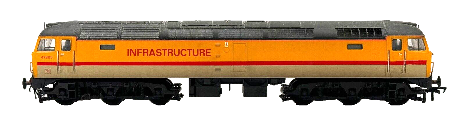 BACHMANN 00 GAUGE - CLASS 47 DIESEL INFRASTRUCTURE 47803 (BENS RESPRAYS)