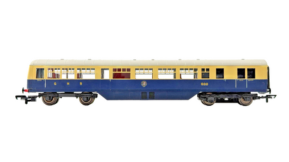 SILVER FOX MODELS OO GAUGE - GNRI NORTHERN IRISH AEC CLASS 600 RAILCAR 2 CAR DMU
