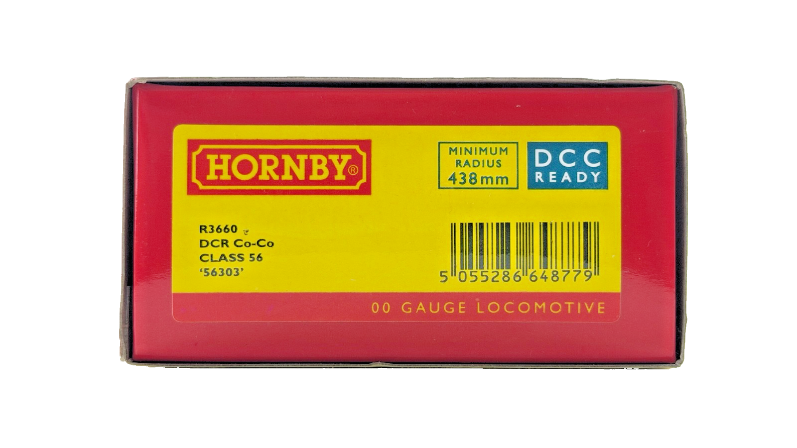 HORNBY OO GAUGE - R3660 - CLASS 56 DIESEL LOCOMOTIVE 56303 DCR DEVON & CORNWALL