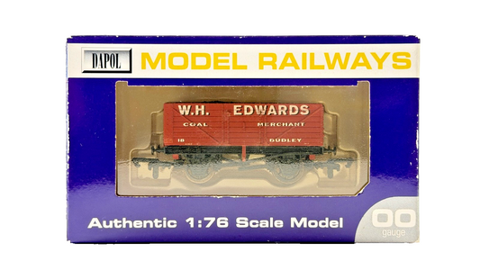 DAPOL 00 GAUGE - W H EDWARDS COAL MERCHANT OF DUDLEY WAGON 18 (LIMITED EDITION)