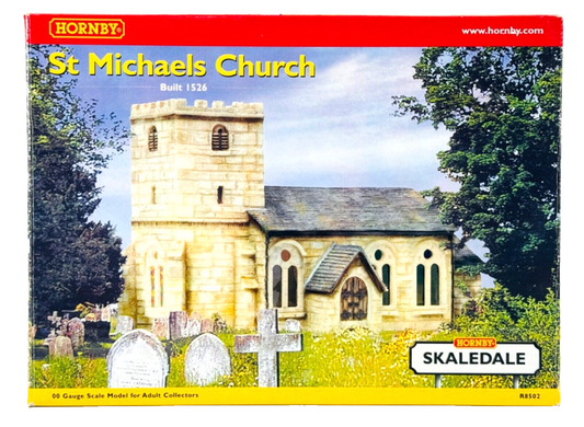 HORNBY 00 GAUGE SKALEDALE - R8502 - ST MICHAELS CHURCH - BOXED