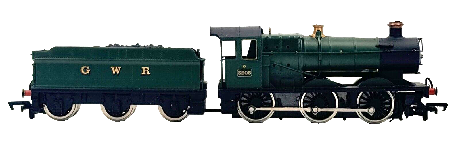 MAINLINE 00 GAUGE - 37-058 - GWR GREEN 0-6-0 COLLETT LOCOMOTIVE 3205 PART BOXED