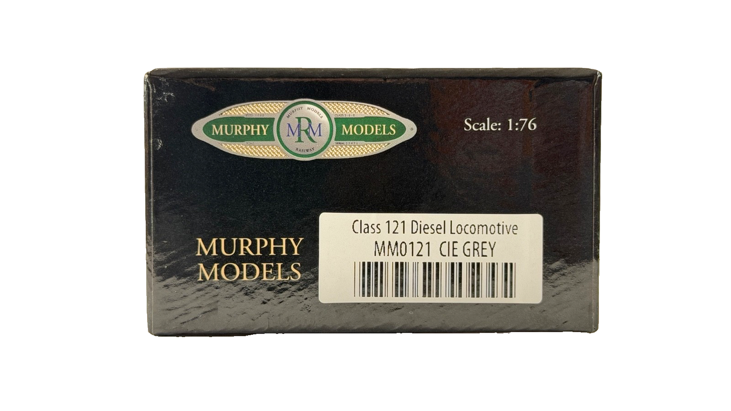 MURPHY MODELS 00 GAUGE - MM0121 - CLASS 121 DIESEL LOCOMOTIVE CIE GREY (IRISH)