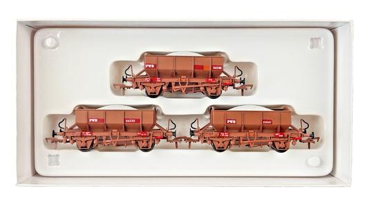 IRISH RAILWAY MODELS 00 GAUGE - IRM1003 - CIE IRISH RAIL BALLAST HOPPER SET 3
