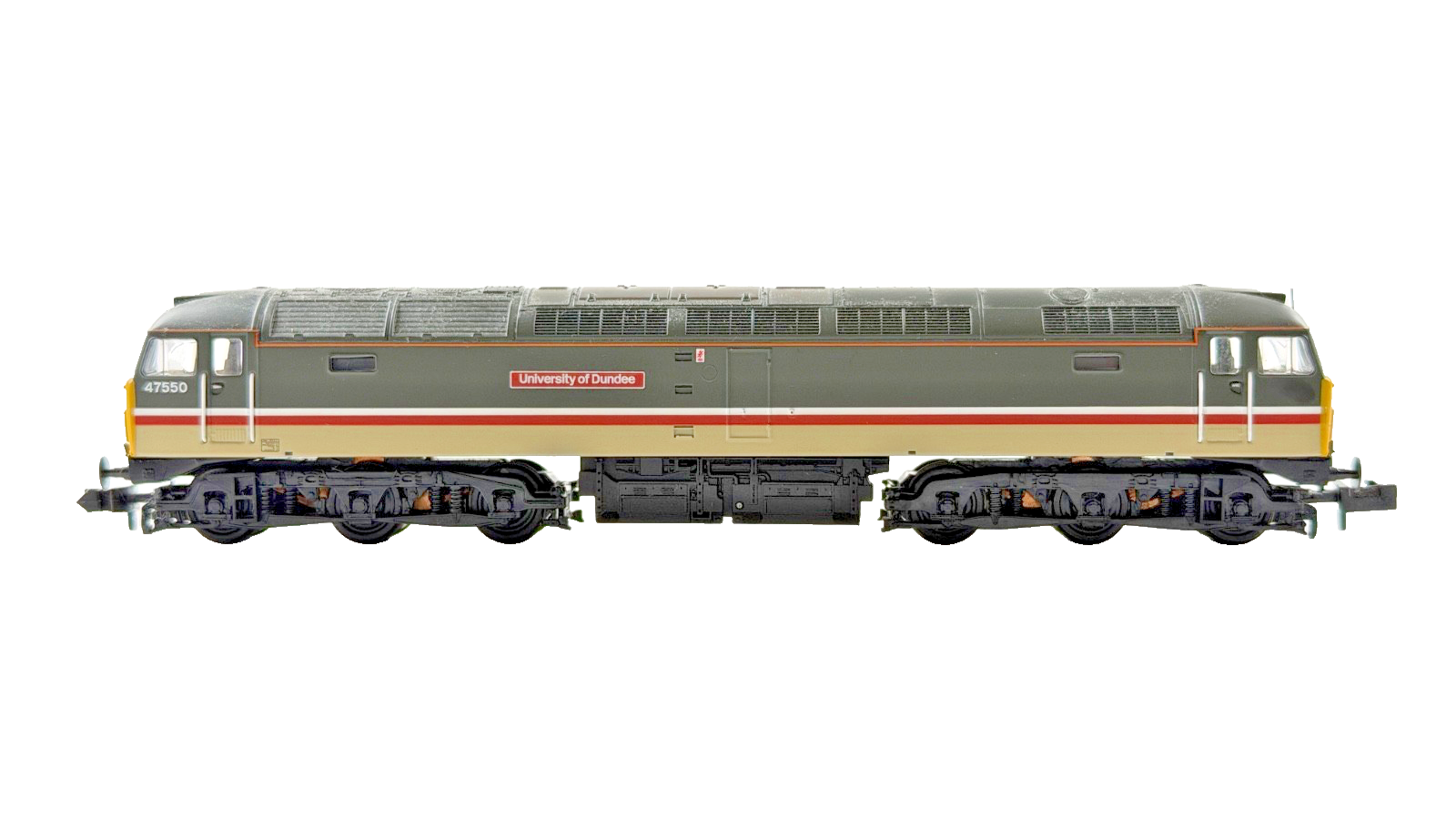 GRAHAM FARISH N GAUGE - 372-248 - CLASS 47 47550 UNIVERSITY OF DUNDEE INTERCITY