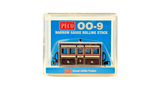 PECO OO9 SCALE - GR-550 - FFESTINIOG RAILWAY BUG BOX COACH 1ST CLASS VICTORIAN