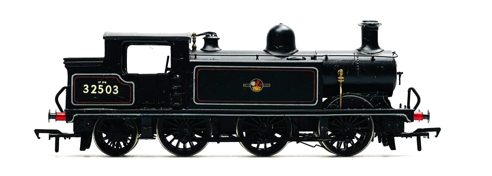 OO WORKS KIT BUILT 00 GAUGE - BR BLACK 0-6-2 E4 LOCOMOTIVE '32503' BOXED