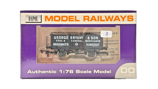 DAPOL 00 GAUGE - GEORGE BRYANT COAL MERCHANTS BRIDGWATER NO.4 (LIMITED EDITION)