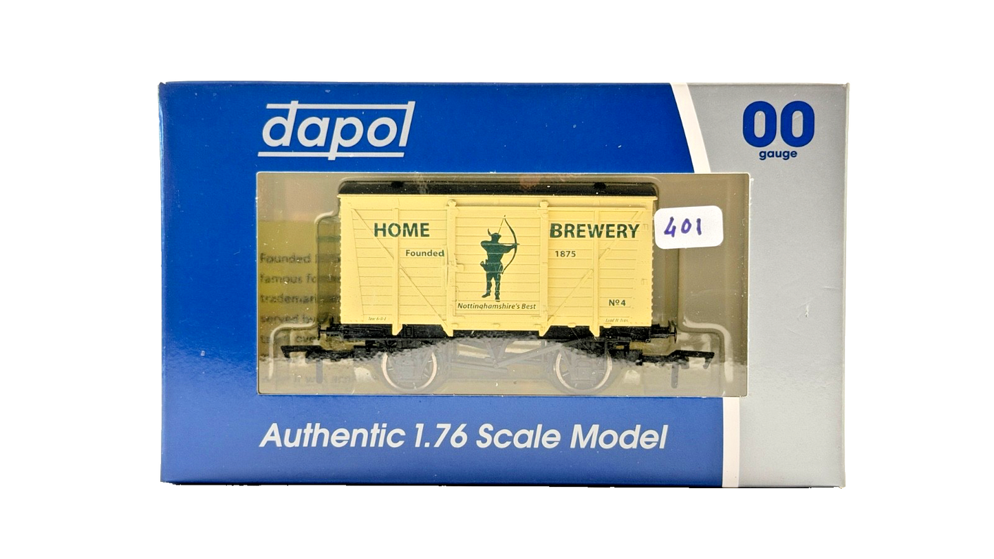 DAPOL 00 GAUGE - HOME BREWERY NOTTINGHAMSHIRE'S BEST VAN NO.4 (LIMITED EDITION)