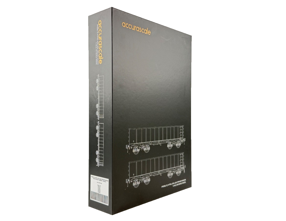 ACCURASCALE OO GAUGE - ACC2106-ARC1 (INNER & OUTER) - PTA TIPPLERS ARC YELLOW