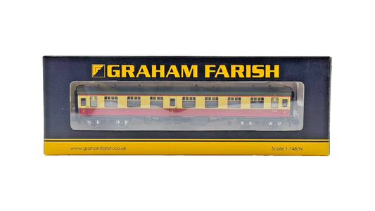 GRAHAM FARISH N GAUGE - 374-815 - MK1 FO FIRST OPEN COACH BR CRIMSON & CREAM