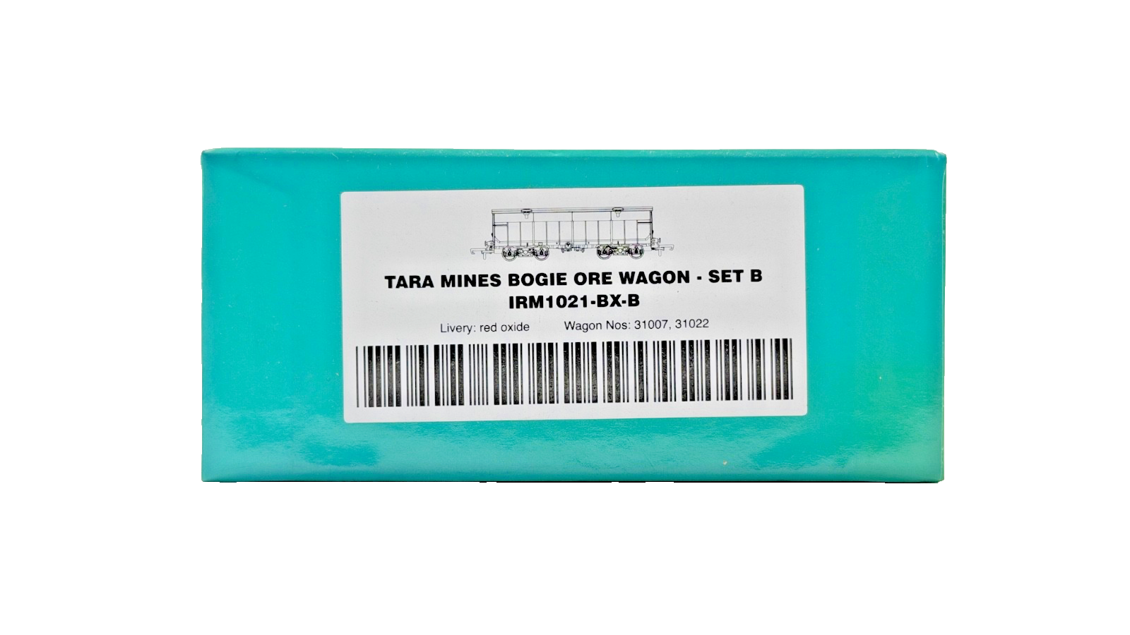 IRISH RAILWAY MODELS 00 GAUGE - IRM1021-BX-B - TARA MINES RED OXIDE WAGON PACK