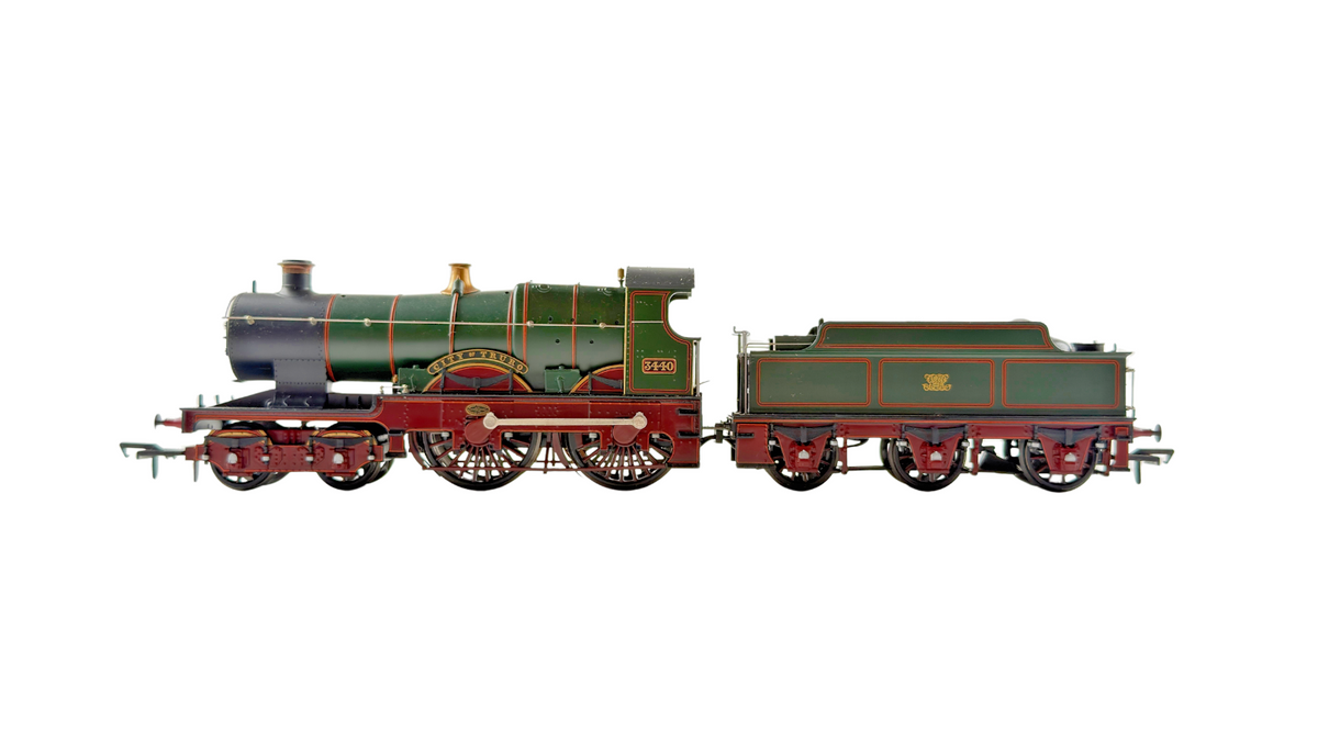 BACHMANN OO GAUGE - 31-725NRM - CITY CLASS 3440 CITY OF TRURO GWR MONOGRAM NRM