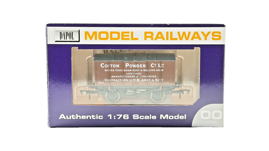 DAPOL 00 GAUGE - COTTON POWDER FAVERSHAM KENT HM ARMY NAVY 2 (LIMITED EDITION)
