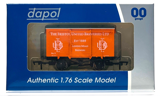 DAPOL 00 GAUGE - BRISTOL UNITED BREWERIES LEWINS MEAD NO.5 (BURNHAM LIMITED ED)