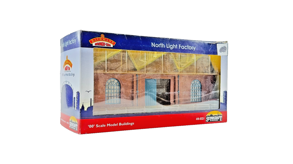 BACHMANN OO GAUGE SCENECRAFT - 44-021 - NORTH LIGHT FACTORY - BOXED