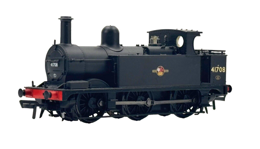 BACHMANN 00 GAUGE - 31-432 - MIDLAND CLASS 1F 41708 BR BLACK LATE CREST - BOXED