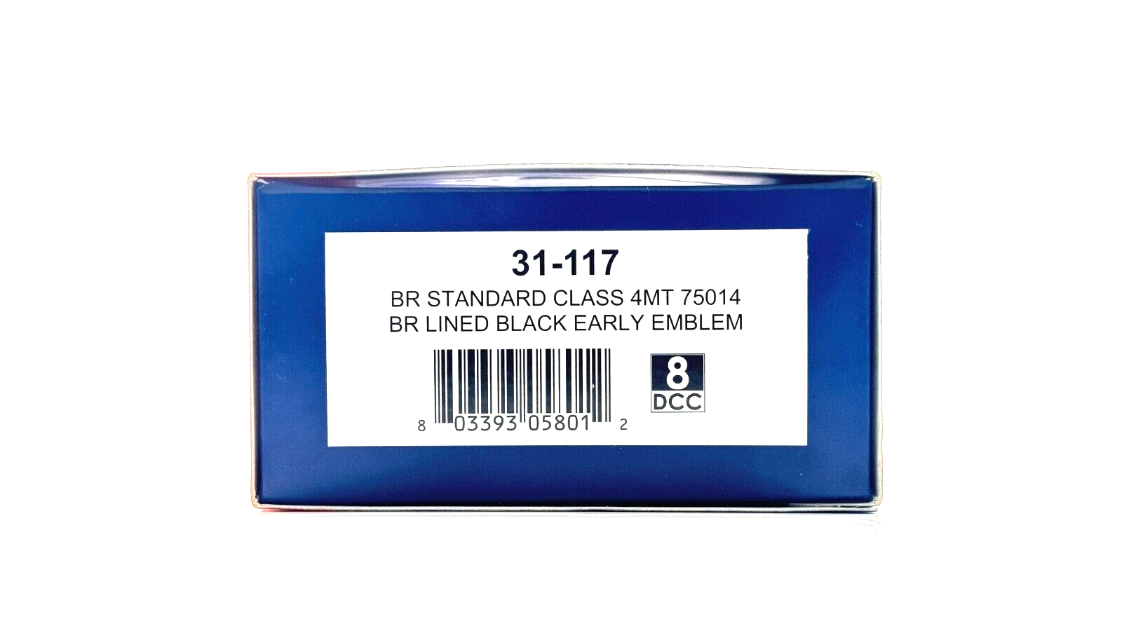 BACHMANN 00 GAUGE - 31-117 - BR STANDARD CLASS 4MT 75014 BR LINED BLACK E/EMBLEM