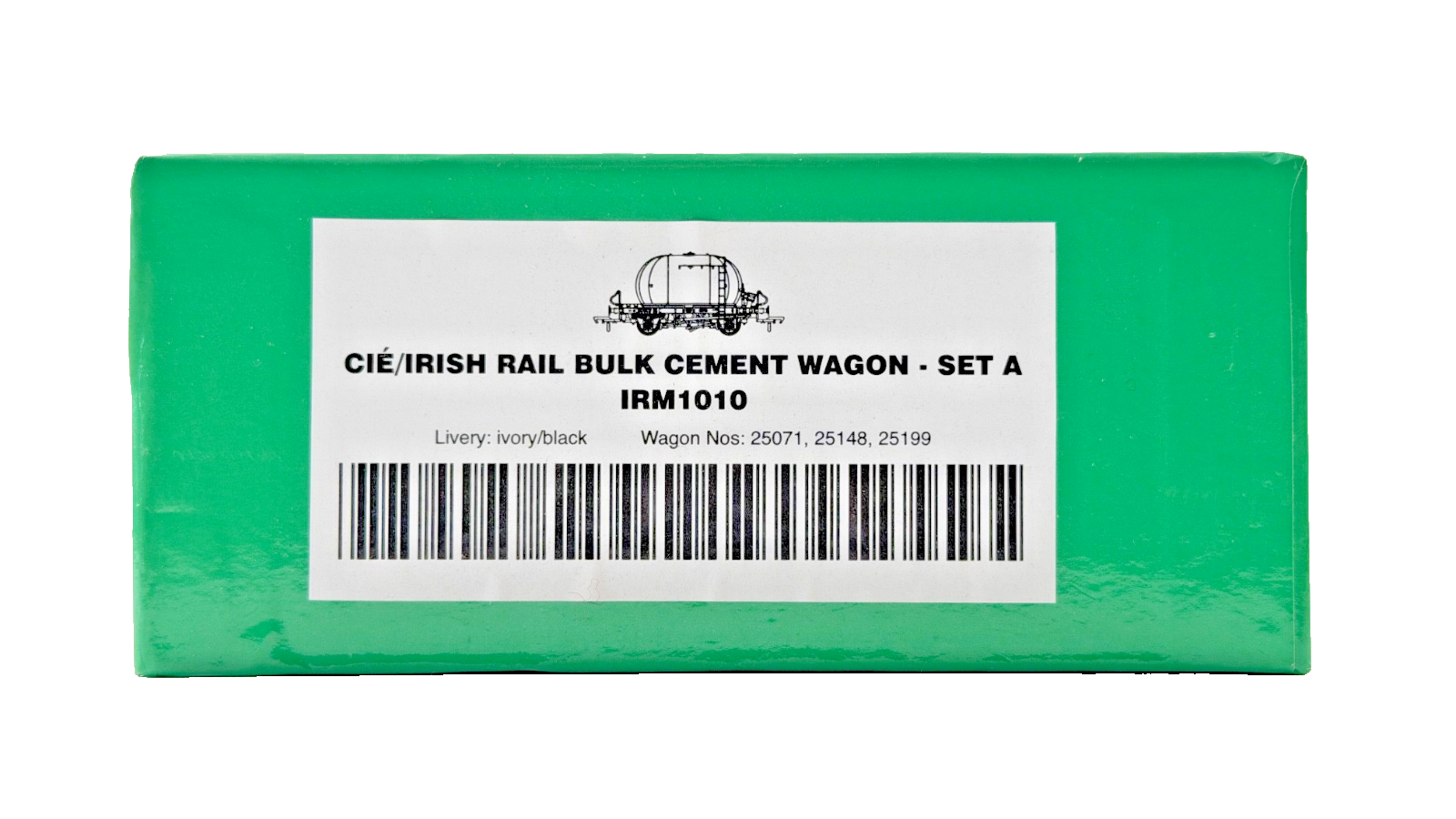 IRISH RAILWAY MODELS 00 GAUGE - IRM1010 - CIE/IRISH RAIL BULK CEMENT WAGON SET A