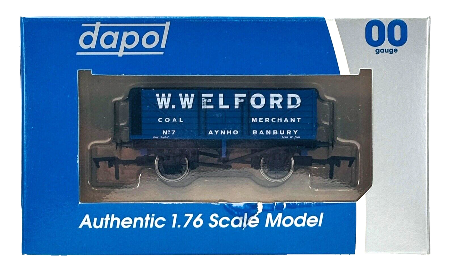 DAPOL 00 GAUGE - W WELFORD COAL MERCHANT AYNHO BANBURY NO.7 (LIMITED EDITION)