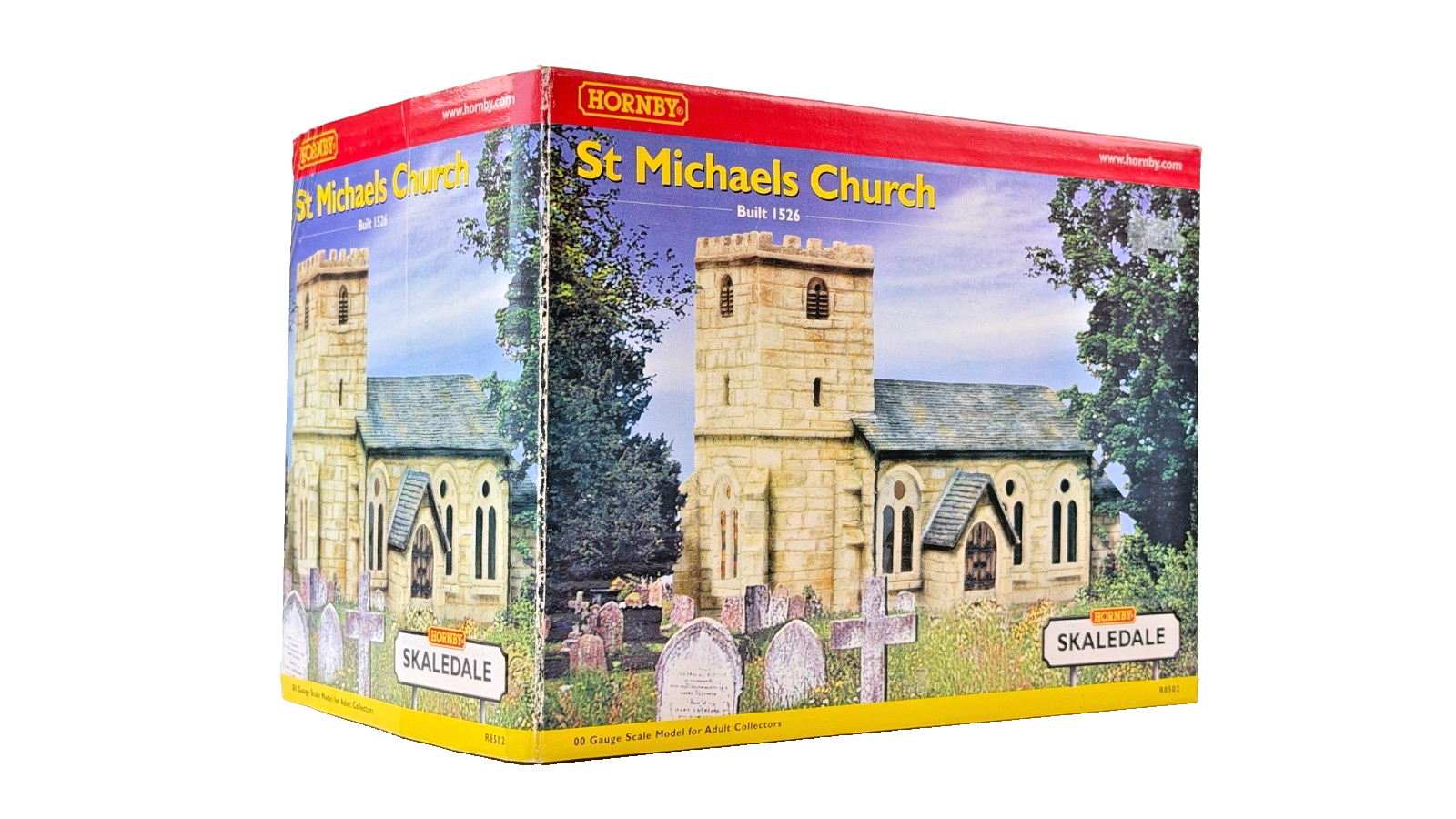 HORNBY OO GAUGE SKALEDALE - R8502 - ST MICHAELS CHURCH - BOXED