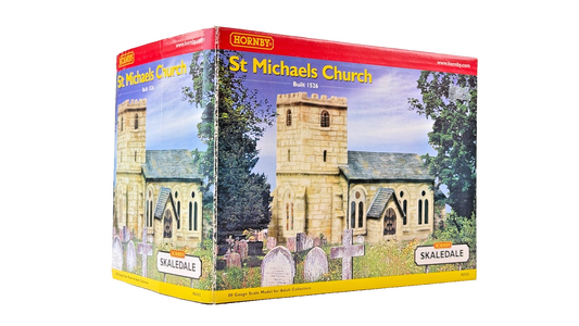 HORNBY OO GAUGE SKALEDALE - R8502 - ST MICHAELS CHURCH - BOXED