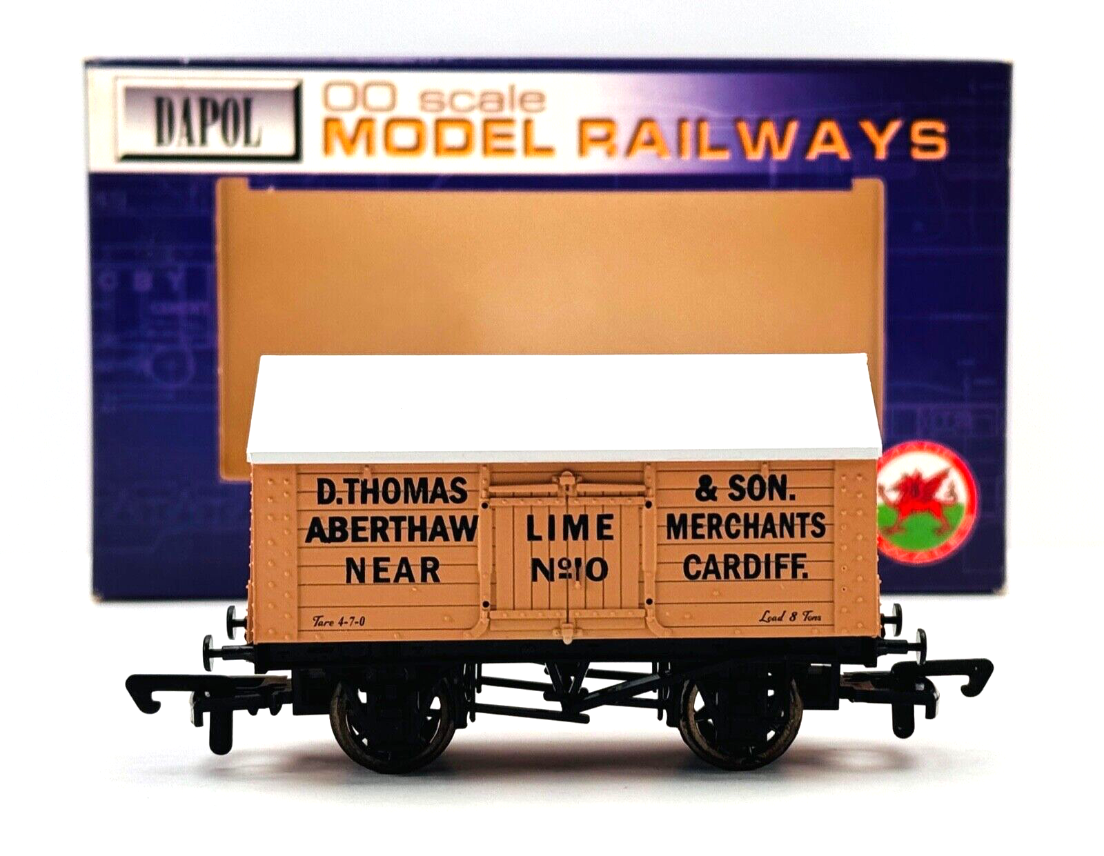 DAPOL 00 GAUGE - D. THOMAS & SON ABERTHAW LIME MERCHANTS (DAVID DACEY LTD ED)