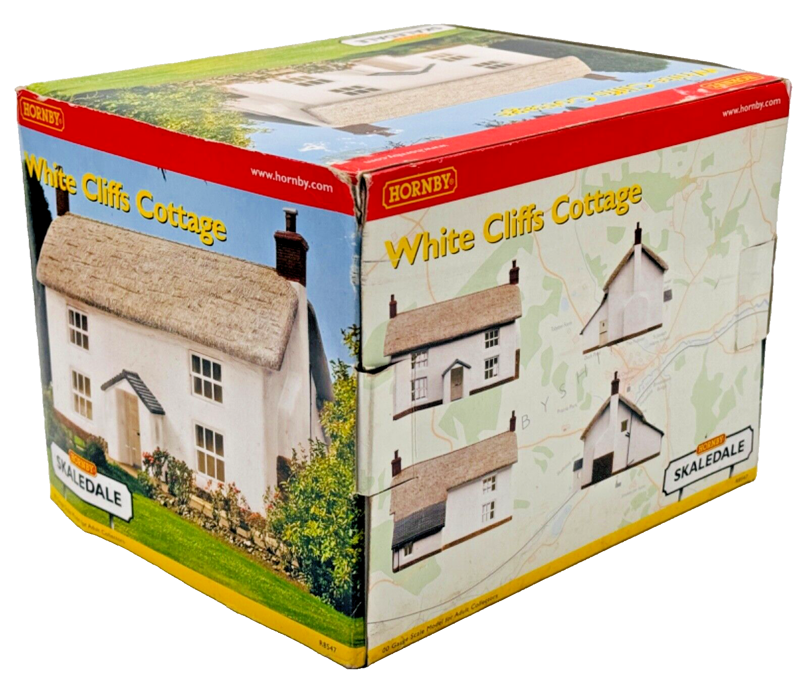 HORNBY 00 GAUGE SKALEDALE - R8547 - WHITE CLIFFS COTTAGE - BOXED