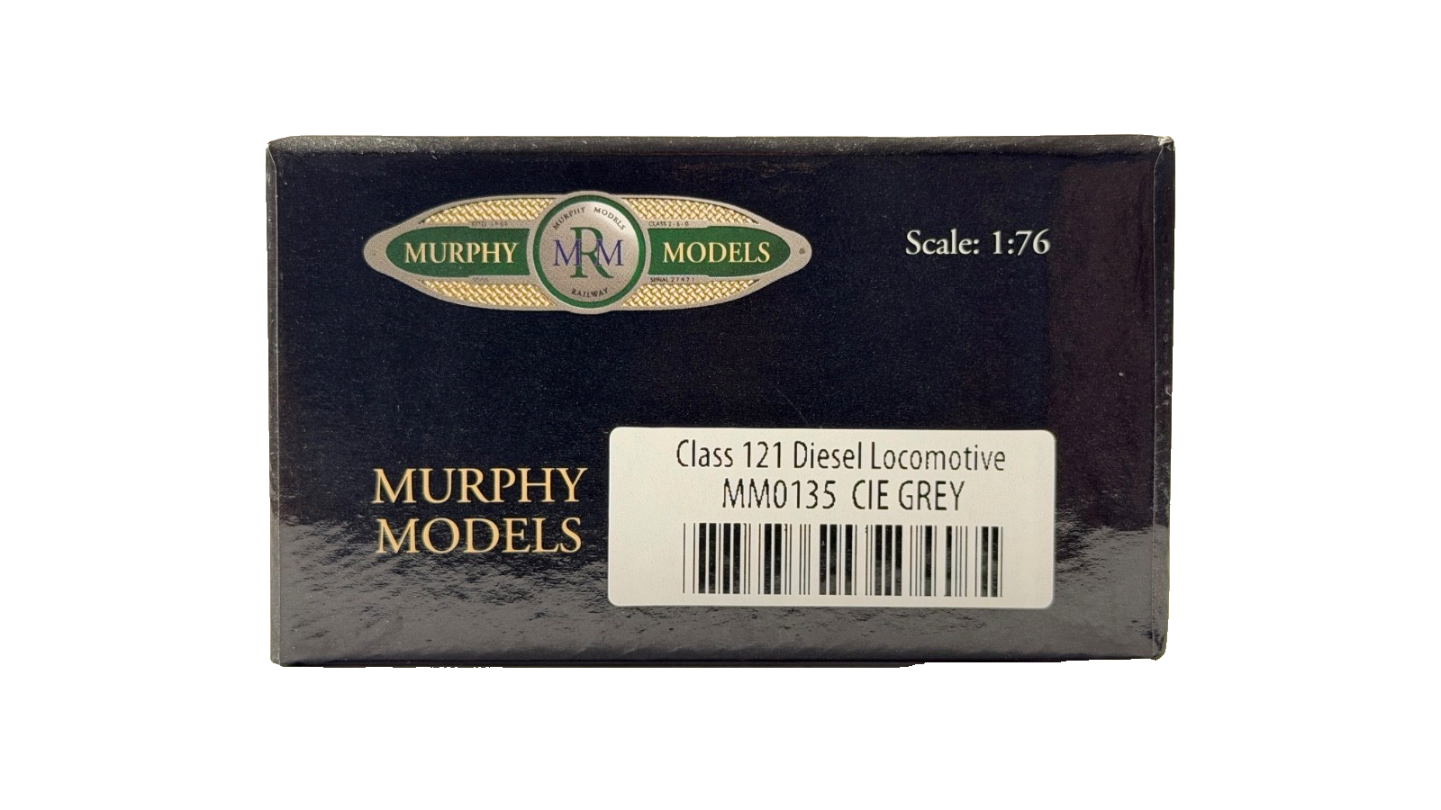 MURPHY MODELS 00 GAUGE - MM0135 - CLASS 121 DIESEL LOCOMOTIVE CIE GREY (IRISH)