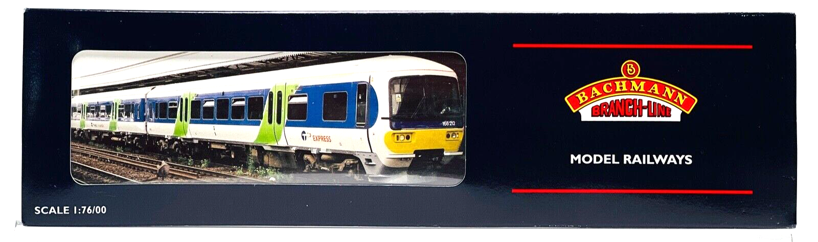 BACHMANN 00 GAUGE - 31-027 - CLASS 166 3 CAR DMU 'FIRST GREAT WESTERN LINK'